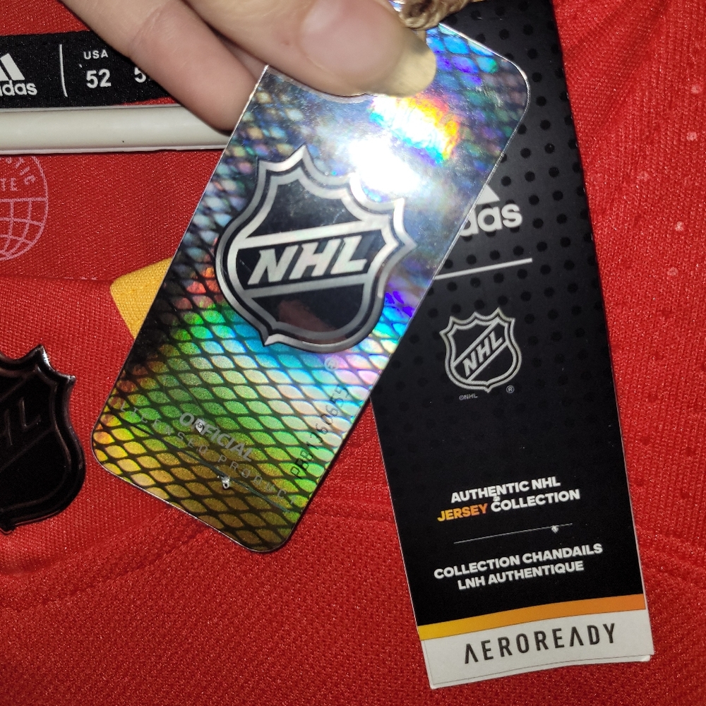 Calgary Flames Jersey 2022-23. Nazem Kadri #91 - Picture 3 of 5